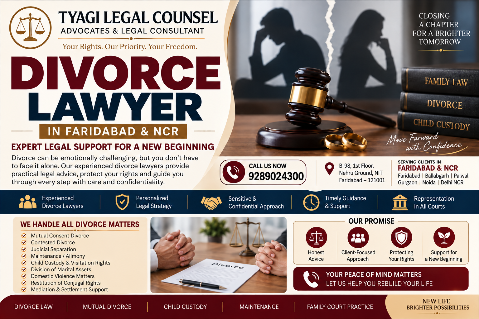Divorce Lawyer at Faridabad