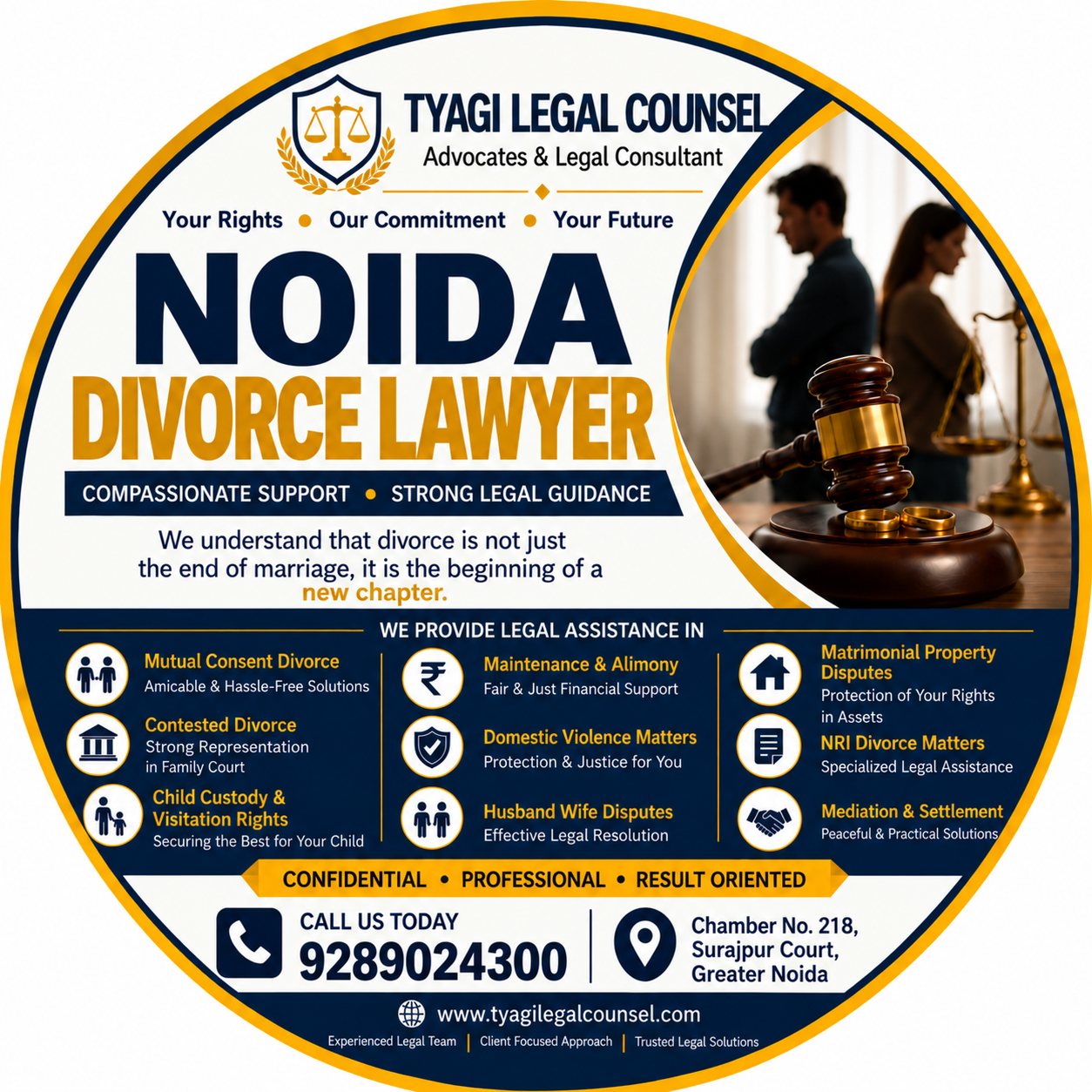 Divorce Lawyer in Noida